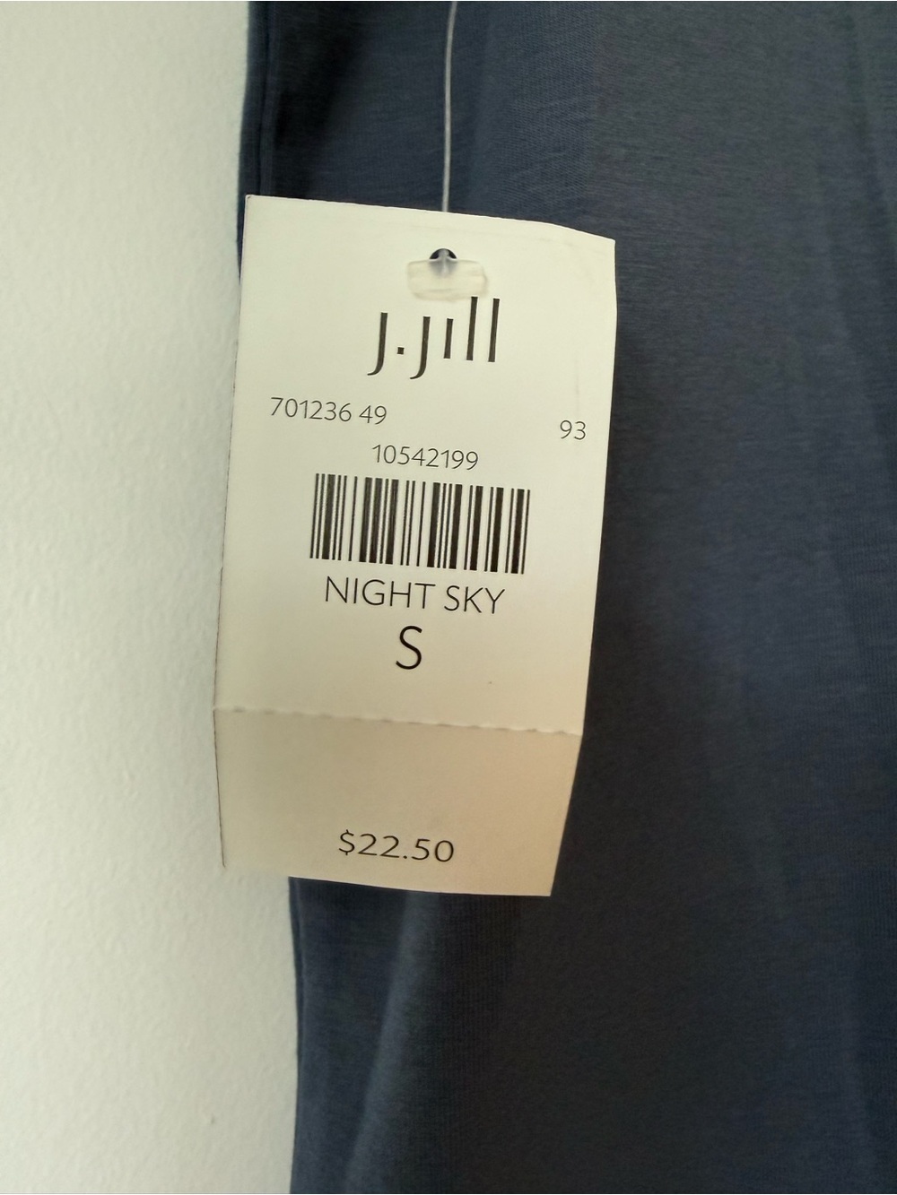 NWT, J.Jill Women’s Blue Tank Top – Classic Scoop Neck, Size Small - Picture 3 of 7